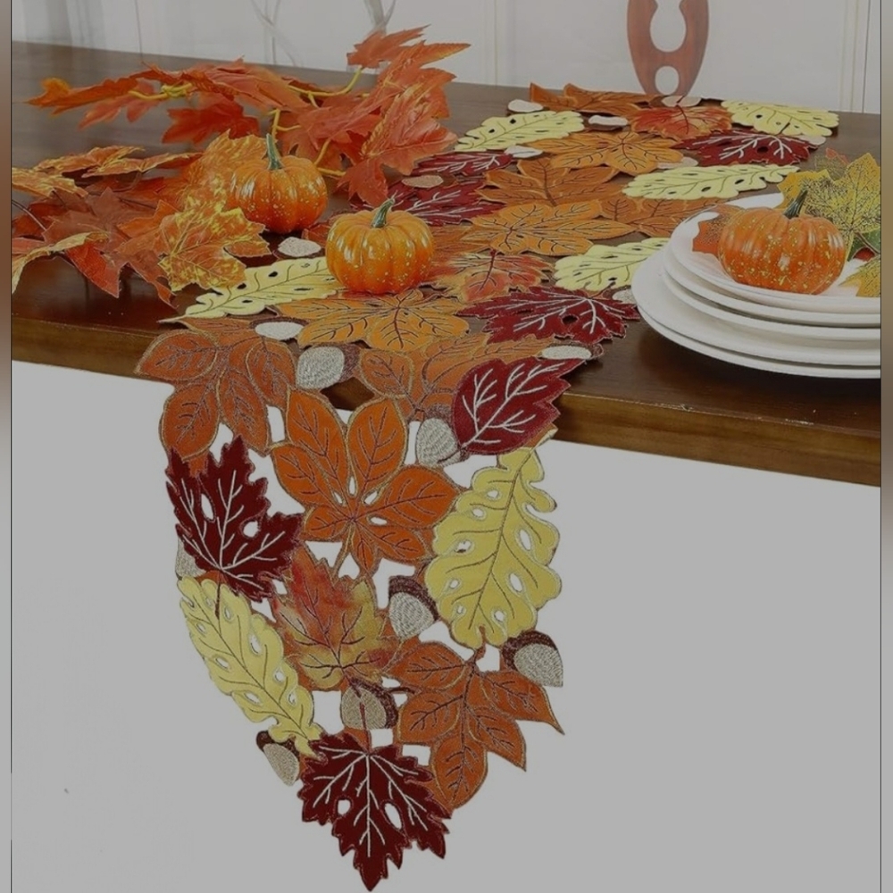 Autumn Leaf Table Runner